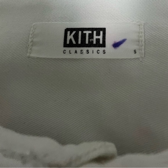 KITH Paneled Button Up Reflective Logo Shirt - Picture 11 of 12